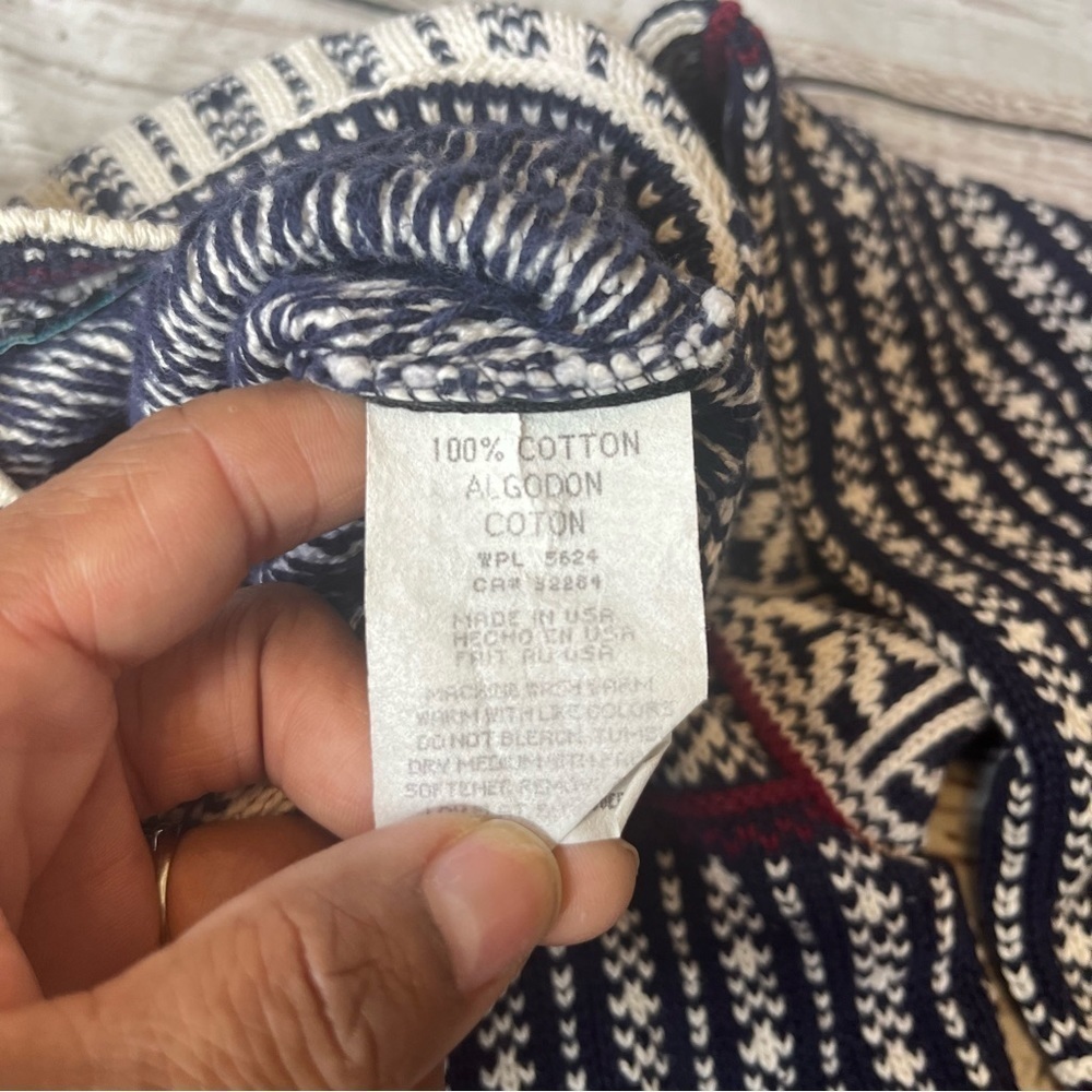 Vintage Chelsea Gardens Knit Cardigan Sweater Size M - Picture 7 of 8